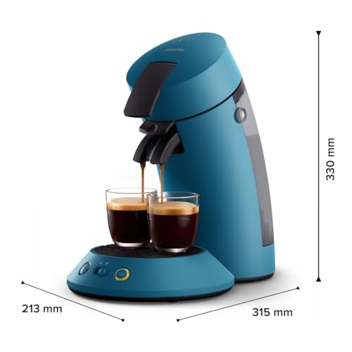 Senseo Original Plus CSA210/00 - Cafetière Dosettes Bleu Paon