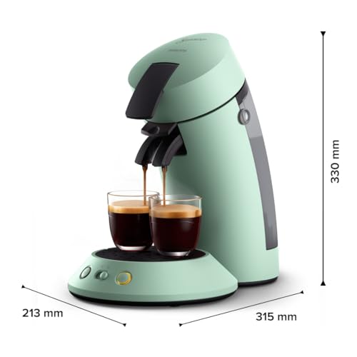Senseo Original Plus CSA210/80 - Cafetière Dosettes Vert Désert