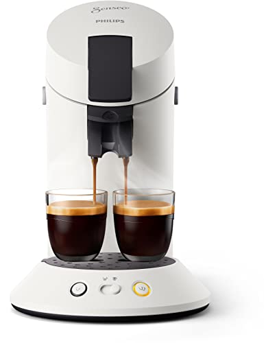 Senseo Original Plus CSA210/11 - Machine Dosettes Blanche Mate
