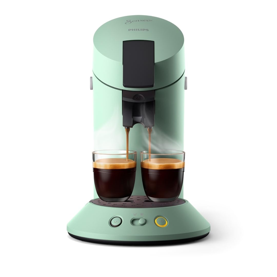 Senseo Original Plus CSA210/80 - Cafetière Dosettes Vert Désert