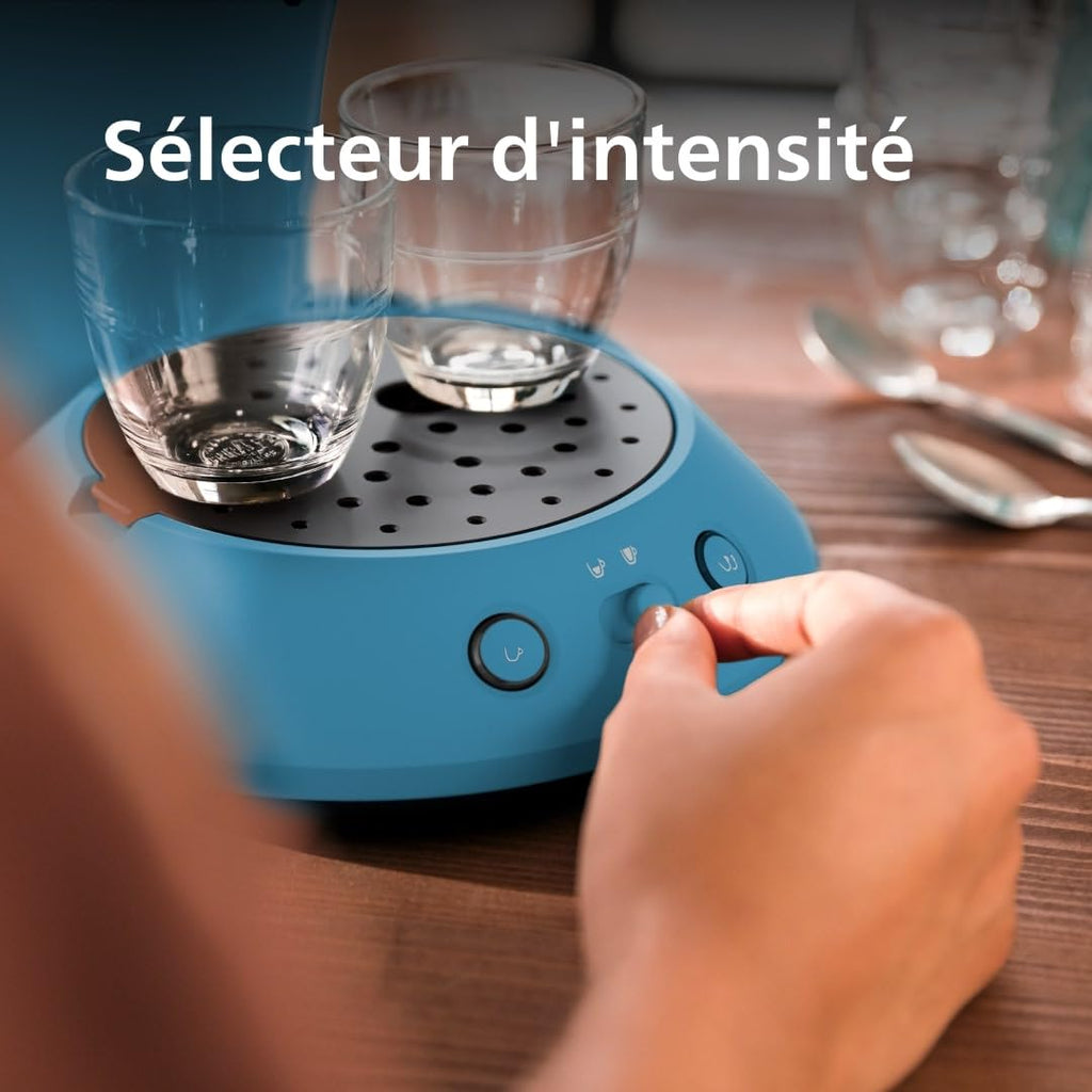 Senseo Original Plus CSA210/00 - Cafetière Dosettes Bleu Paon