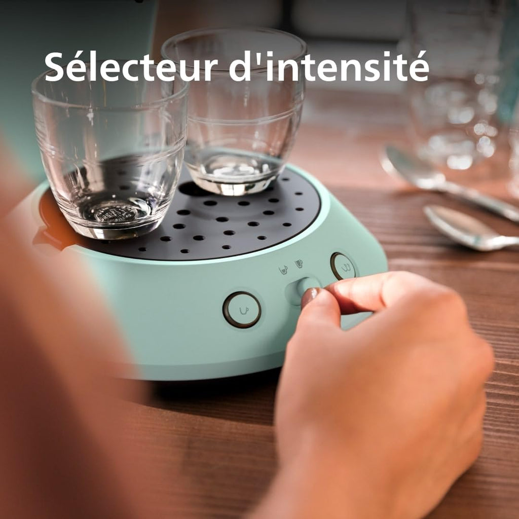 Senseo Original Plus CSA210/80 - Cafetière Dosettes Vert Désert