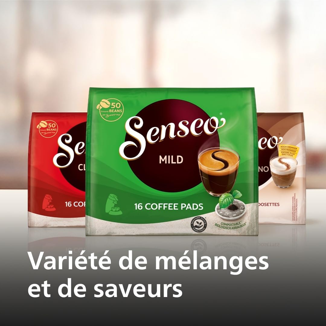 Senseo Original Plus CSA210/35 - Machine Dosettes Rouge Tendre
