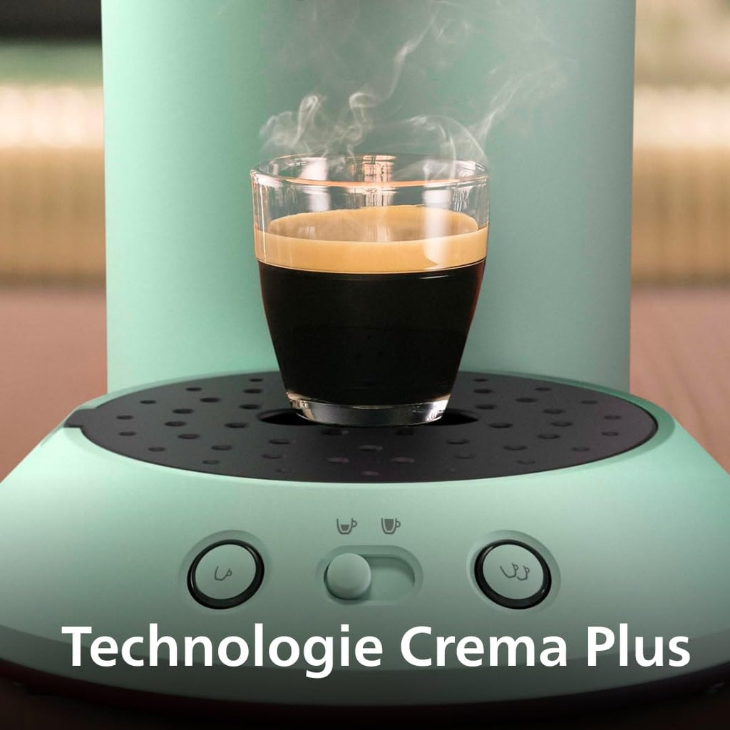 Senseo Original Plus CSA210/80 - Cafetière Dosettes Vert Désert