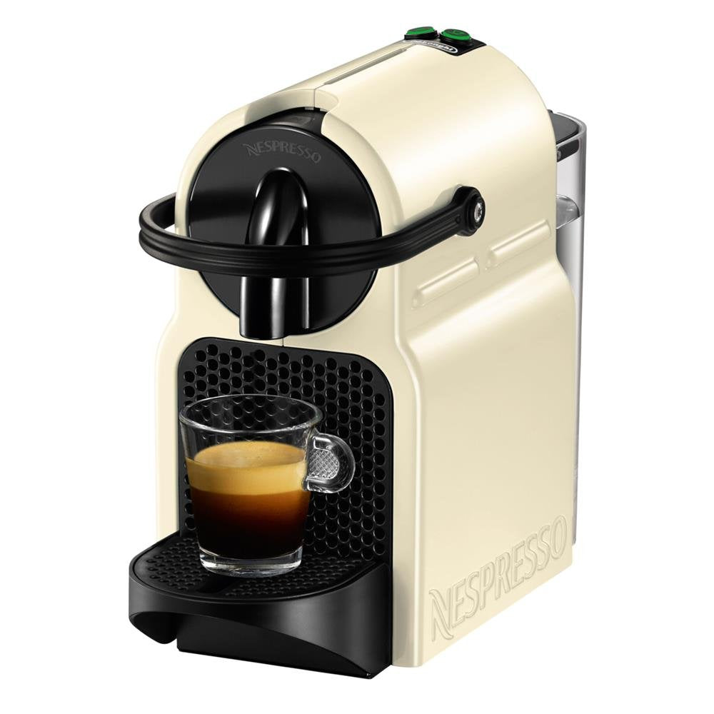 Inissia - Machine Automatique à Capsules Individuelles Blanc Crème