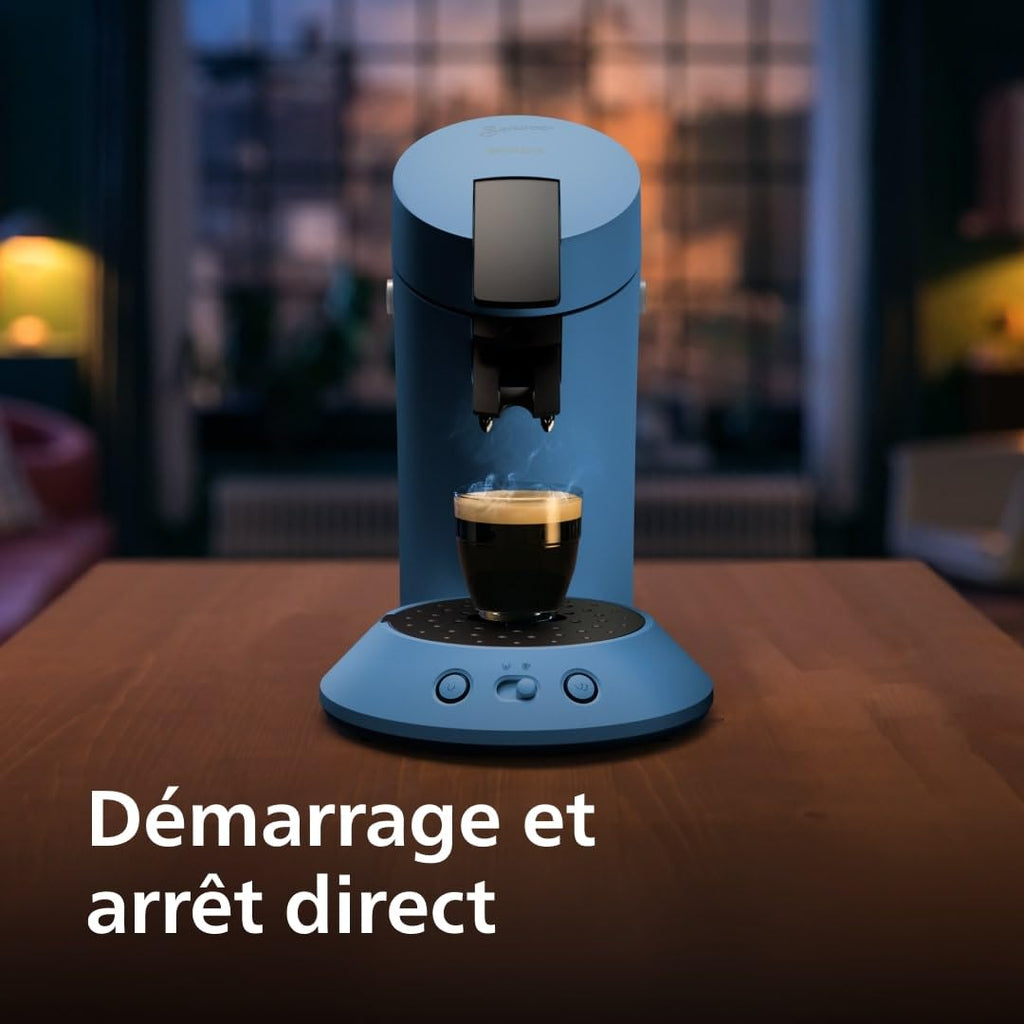 Senseo Original Plus CSA210/00 - Cafetière Dosettes Bleu Paon
