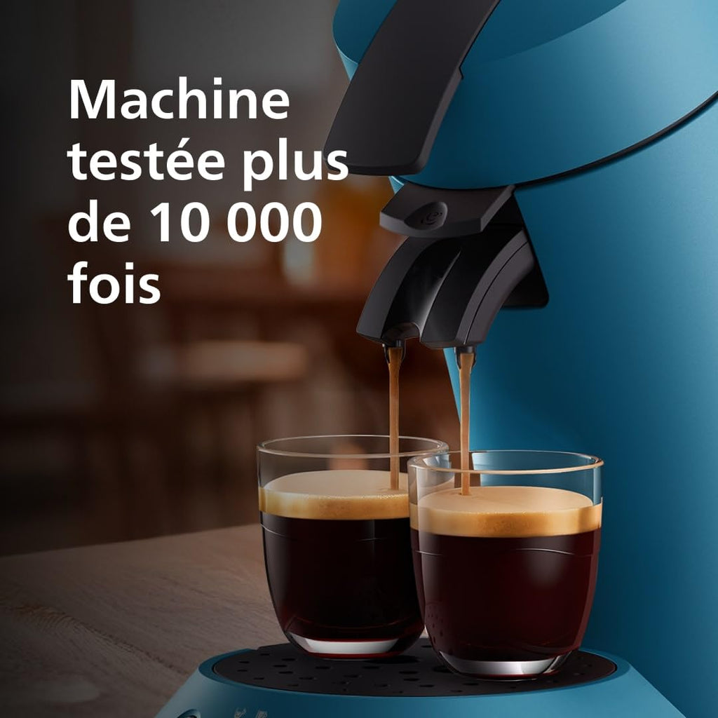 Senseo Original Plus CSA210/00 - Cafetière Dosettes Bleu Paon